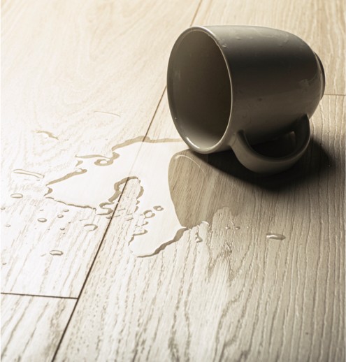 Water spill cleaning | Fairmont Flooring